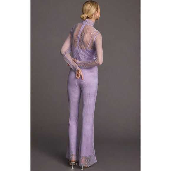 Sunday in Brooklyn Rhinestone Jumpsuit - New Medium - Picture 3 of 5